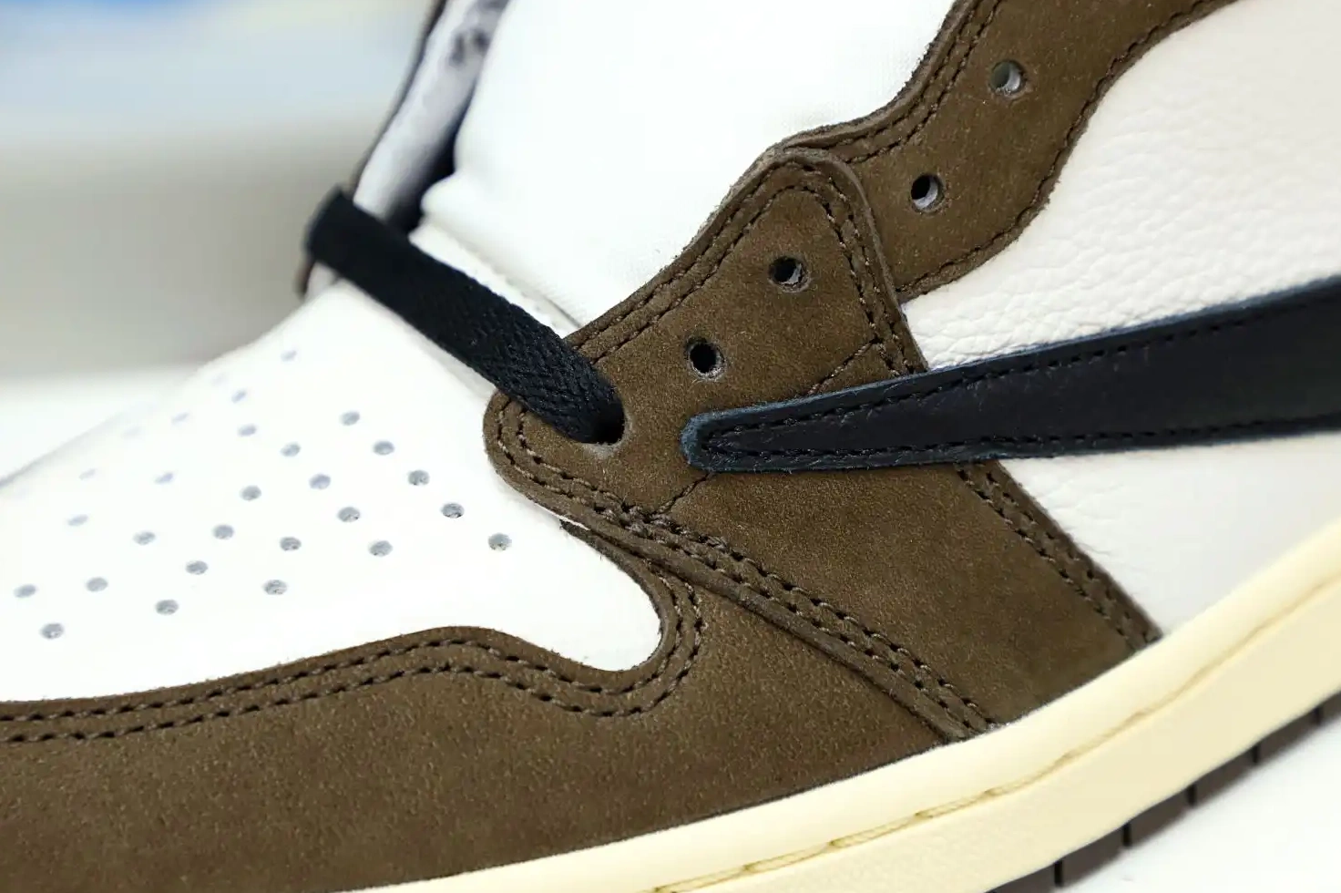 Kimikick X OG 1 SCOTT AIR JORDAN TRAVIS RETRO 'MOCHA' HIGH 0506